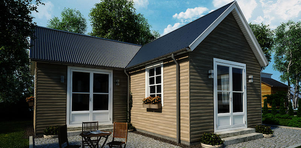 Produktbild von American Siding auch mit Wärmedämmung